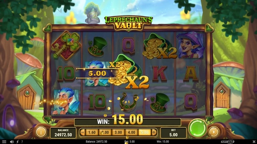 Leprechaun’s Vault slot screen 2