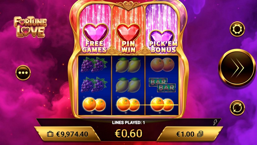 Fortune Love slot screen 2