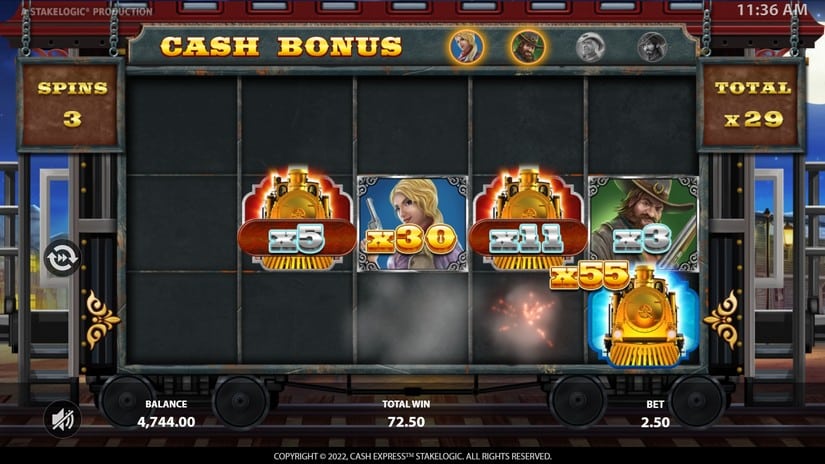 Cash Express slot screen 7