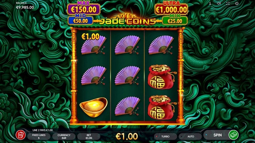 Jade Coins slot screen 4
