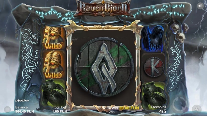 Raven Bjorn slot screen 6