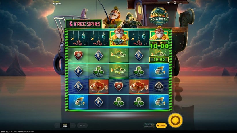 Sea Boat Adventure slot screen 5