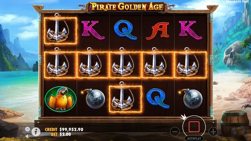 Pirate Golden Age slot screen 3