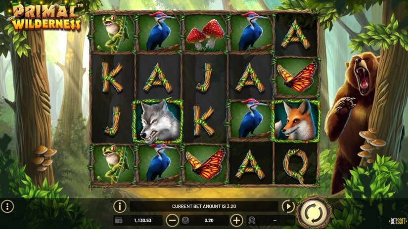 Primal Wilderness slot screen 1