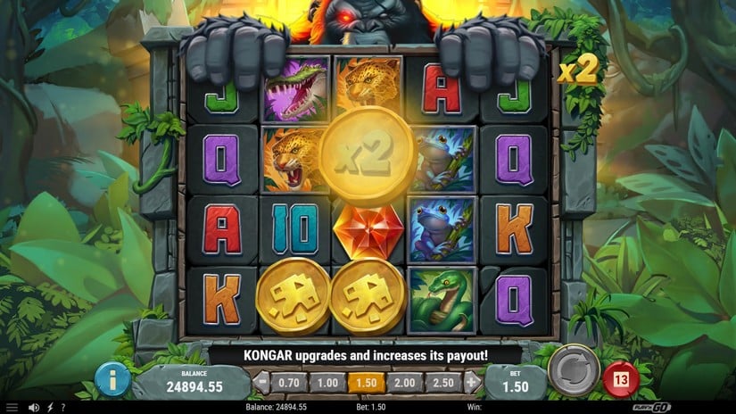 Treasures of Kongar slot screen 2