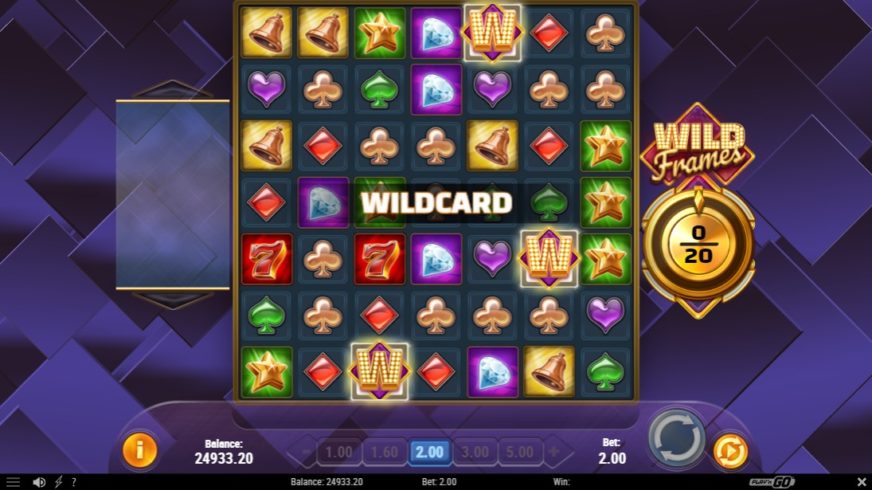Wild Frames slot screen 3