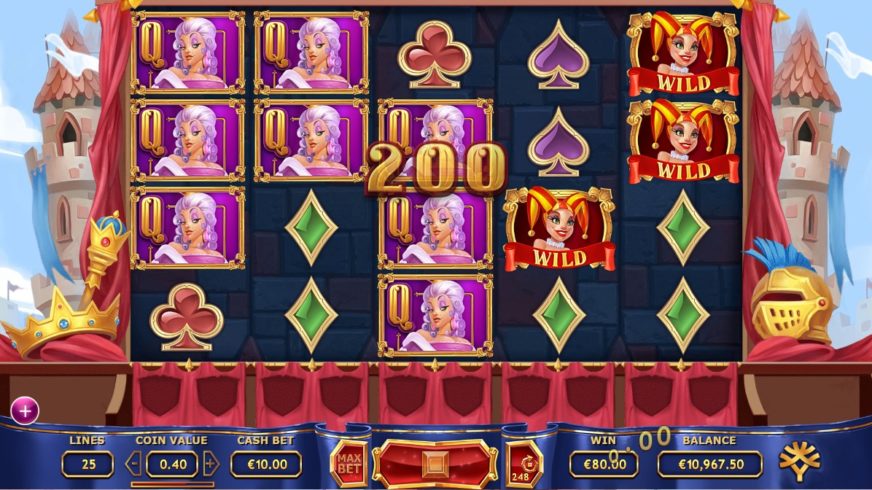 The Royal Family slot screen 2