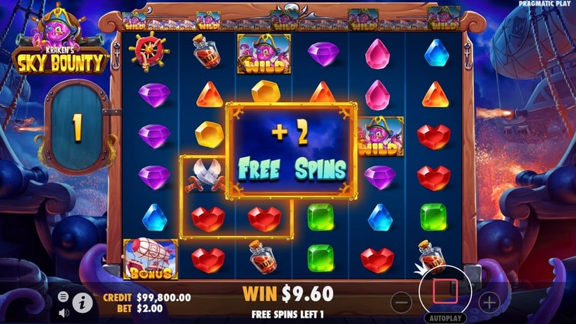 Sky Bounty slot screen 4