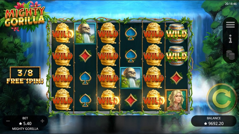 Mighty Gorilla slot screen 5