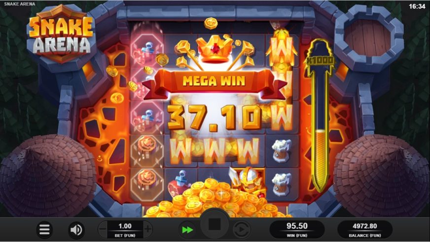 Snake Arena slot screen 5
