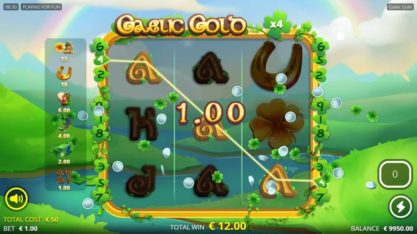 Gaelic Gold slot screen 5