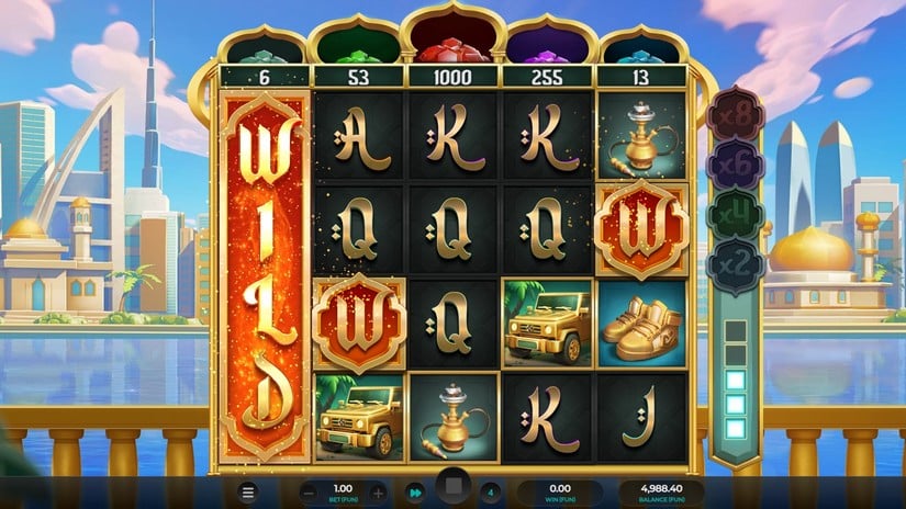 Sultan Spins slot screen 4