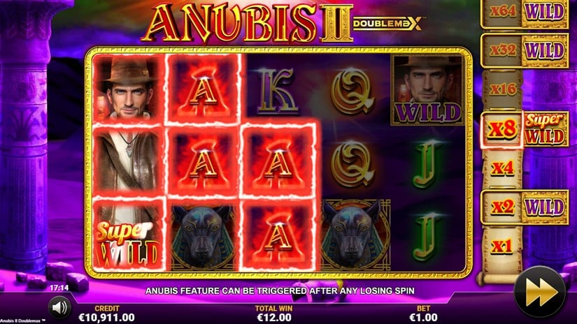 Anubis 2 DoubleMax slot screen 4