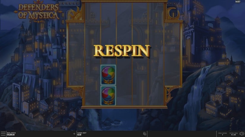 Defenders of Mystica slot screen 4