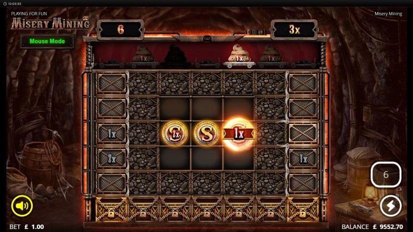 Misery Mining slot screen 5