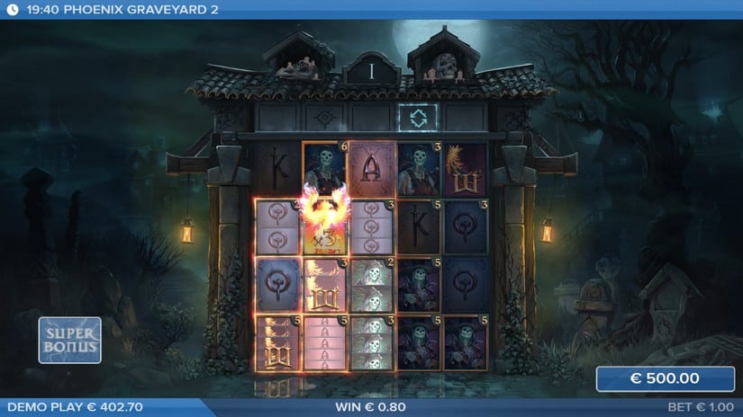 Phoenix Graveyard 2 slot screen 4