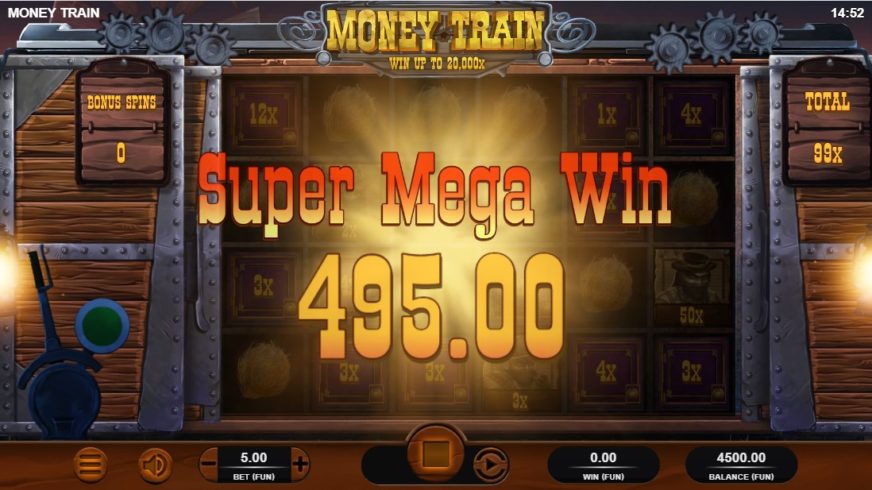 Money Train slot screen 5