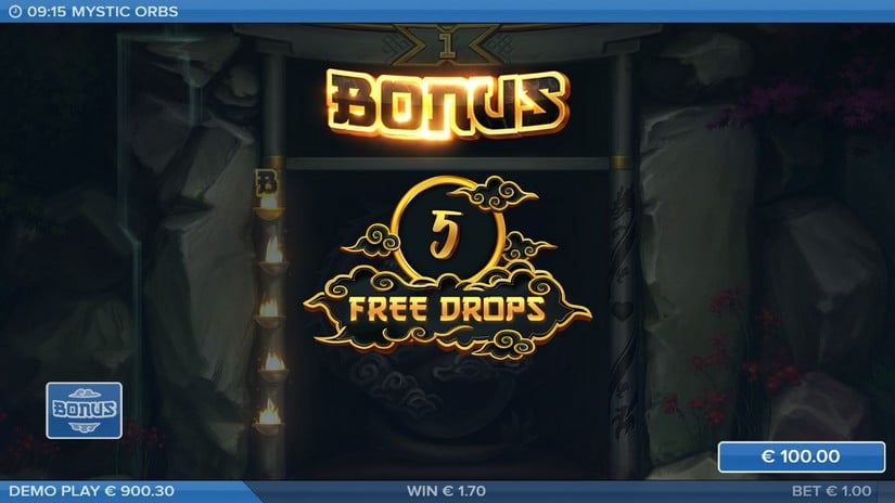 Mystic Orbs slot screen 3