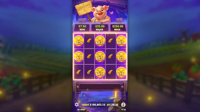 Pig Farm slot screen 1