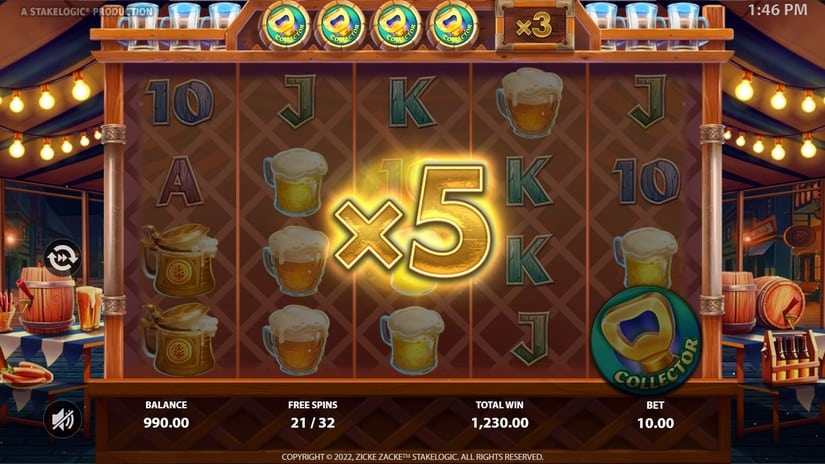 Zicke Zacke slot screen 7