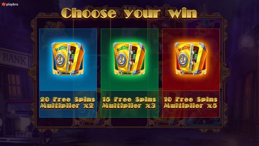 Catsville Noir slot screen 4