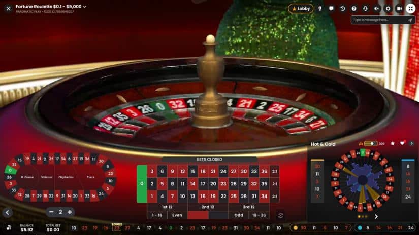 Fortune Roulette slot screen 3