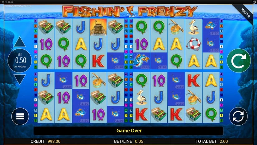 Fishin Frenzy Power 4 Slot slot screen 3