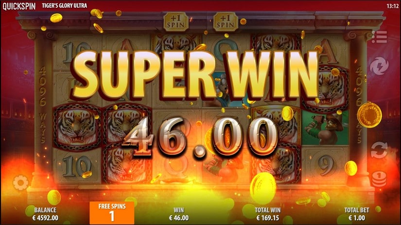 Tigers Glory Ultra slot screen 5