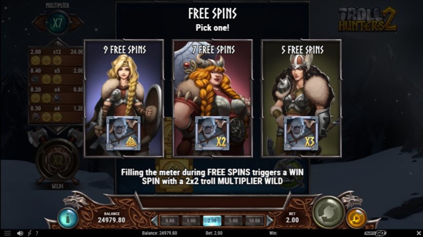Troll Hunters 2 slot screen 4