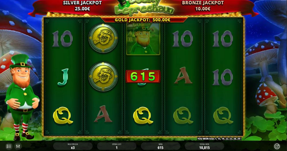 Play free Lucky Leprechaun slot machine