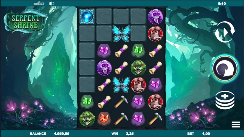 Serpent Shrine slot screen 3