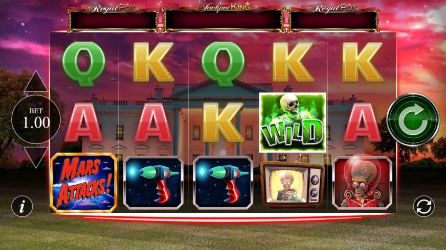 Mars Attacks! slot screen 1