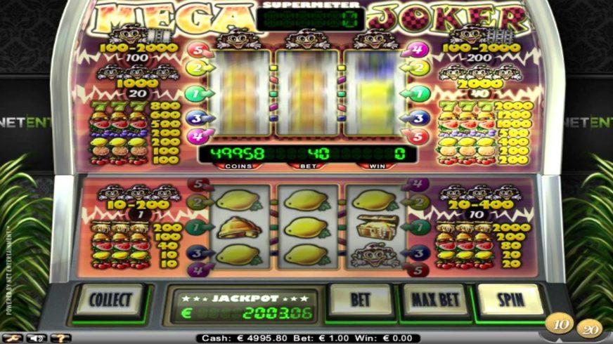 Mega Joker slot screen 1
