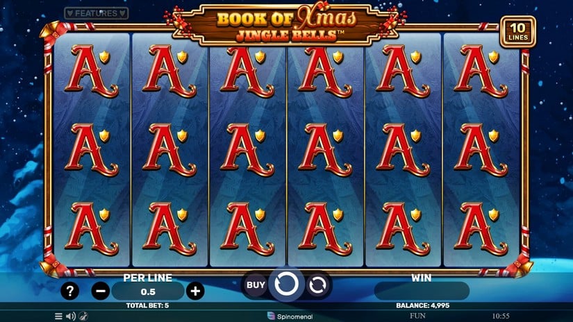 Book of Xmas Jingle Bells slot screen 6