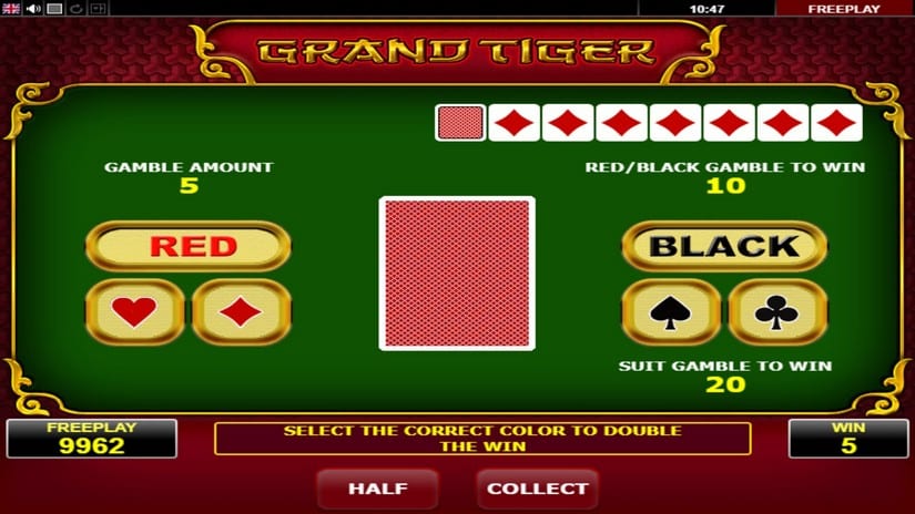 Grand Tiger slot screen 4