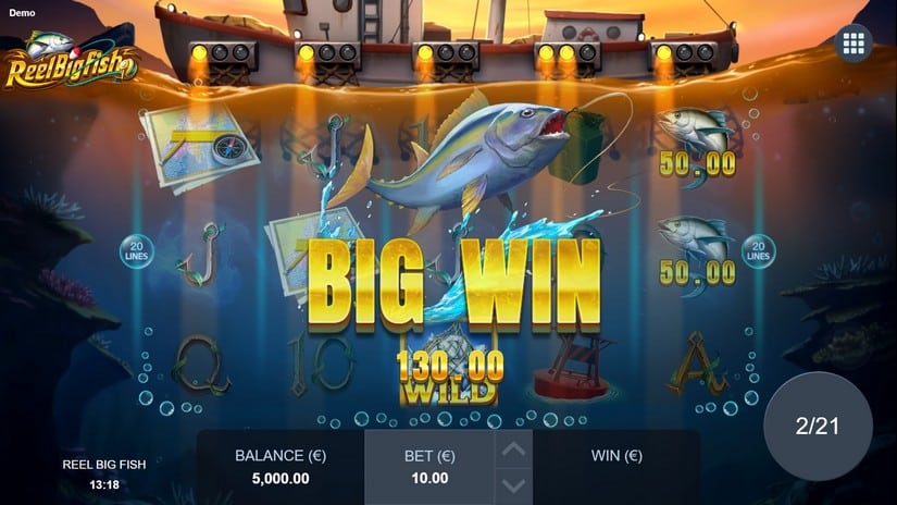 Reel Big Fish slot screen 6