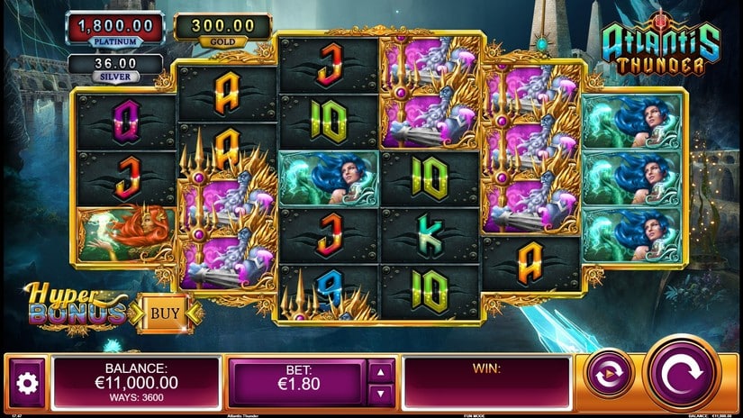 Atlantis Thunder slot screen 1