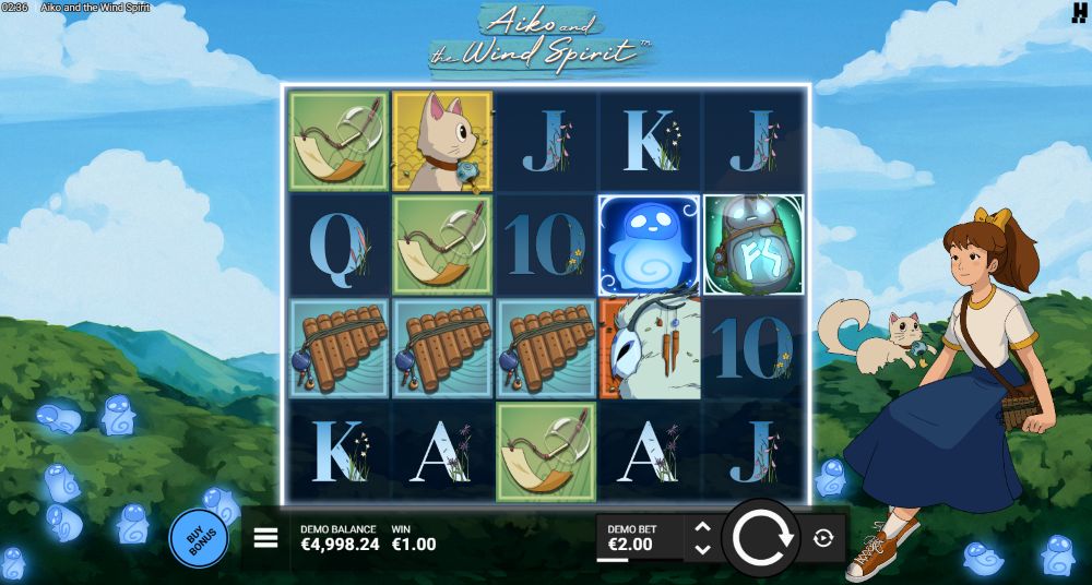Aiko and the Wind Spirit slot review