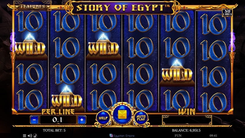 Story of Egypt – Egyptian Darkness slot screen 4
