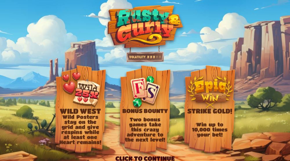 Rusty & Curly bonus game