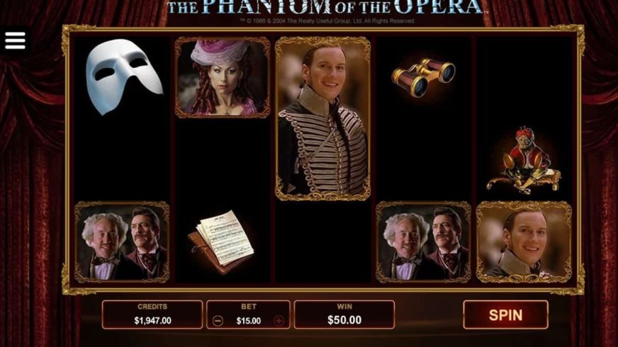 The Phantom of the Opera slot screen 5