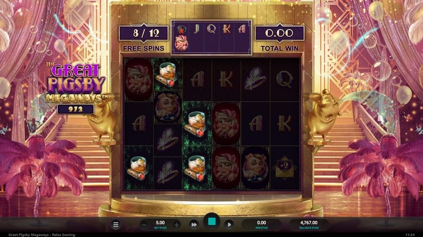 The Great Pigsby Megaways slot screen 6
