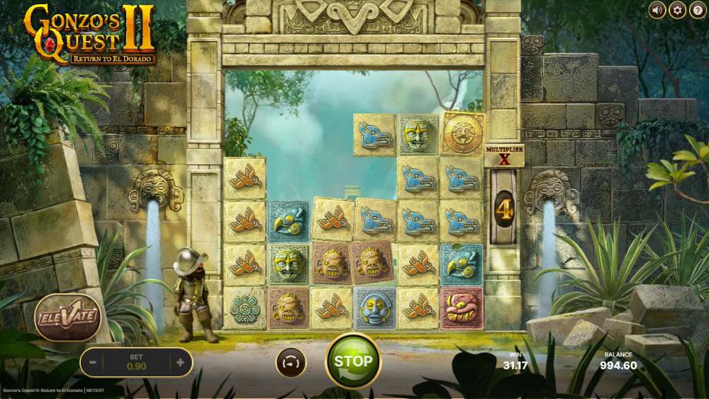 Gonzo's Quest 2 slot fetures