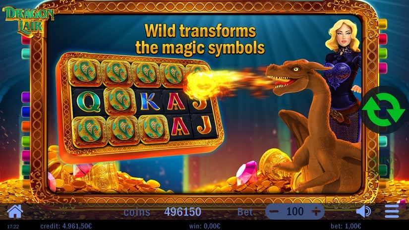 Dragon Lair slot screen 6