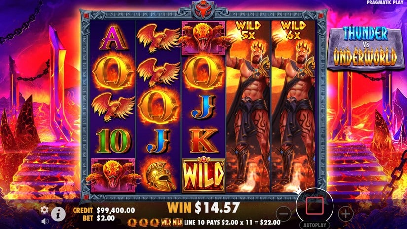 Thunder vs Underworld slot screen 6