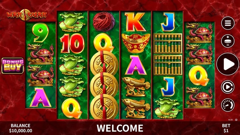Wan Guan slot screen 1