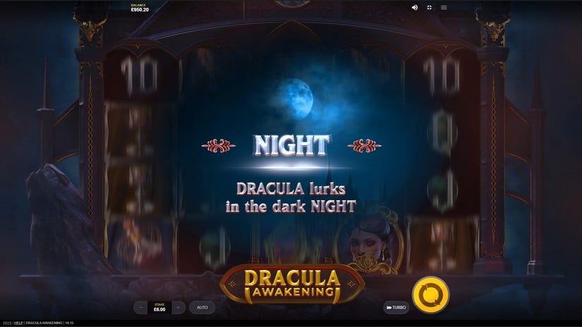 Dracula Awakening slot screen 3