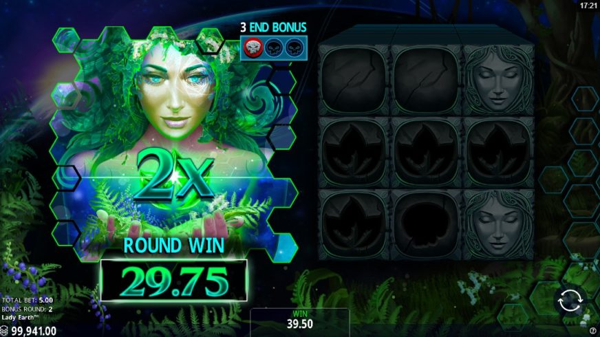 Lady Earth slot screen 6