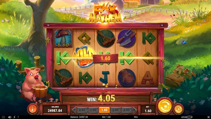 Fox Mayhem slot screen 2