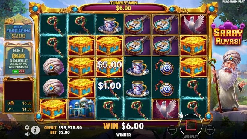 Saray Ruyasi slot screen 3